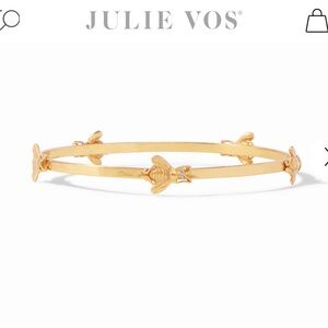 Julie Vos Bee Bangle in Box — Worn Just a Few Times